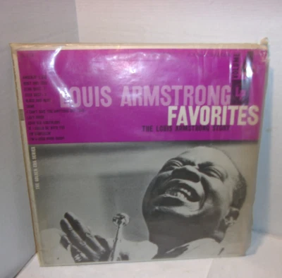 LOUIS ARMSTRONG FAVORITES THE LOUIS ARMSTRONG STORY VOL 4 Columbia CL 854 Mono - Image 1 of 4