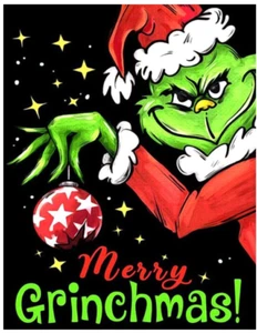 Christmas Diamond Painting Kits for Adults DIY 5D Grinch Merry Grinchmas NEW - Picture 1 of 3