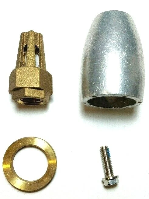 Mercruiser Prop nut aluminum anode Kits 809662A1, GLM12717, CMPNCAC11 - Image 1 of 1