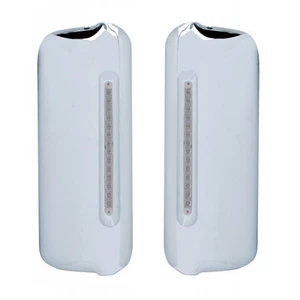 2005+ Cubiertas de espejo Freightliner Century con LED - Cromo - Conductor y pasajero - Imagen 1 de 3