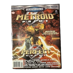Metroid Prime Nintendo Versus Books Official Perfect Strategy Guide No Poster - Picture 1 of 2