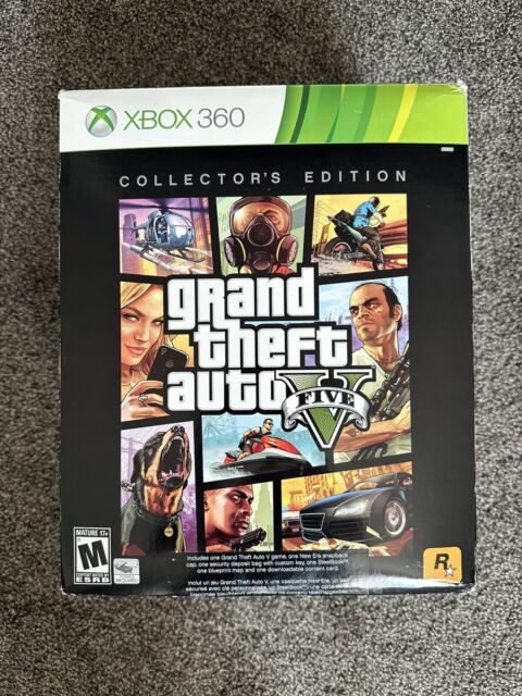 Jogo Gta 5 Collector'S Edition Xbox 360 Original