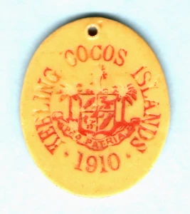 Cocos Keeling Islands. 1913 5 Cents.. F+/VG - Scarce - Imagen 1 de 4