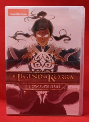The Legend of Korra: The Complete Series DVD 8-Disc Set Nickelodeon Anime 2016 - Image 1 of 4