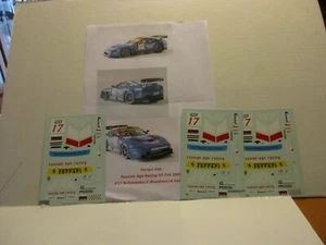 DECAL FERRARI 550 RUSSIAN AGE RACING GT FIA 2005 #17 MG MODEL 1/18 - Imagen 1 de 3