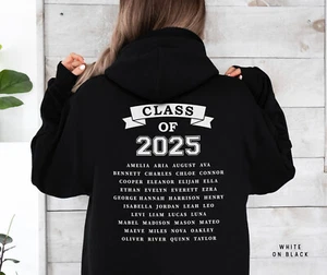 School Leavers Hoodie - Class of 2025 Style B - Picture 1 of 9