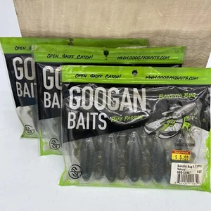 Googan Soft Baits 3.3" Bandito Bugs JR - NATURAL - FAST SHIPPING! (3 Packs) - Picture 1 of 2