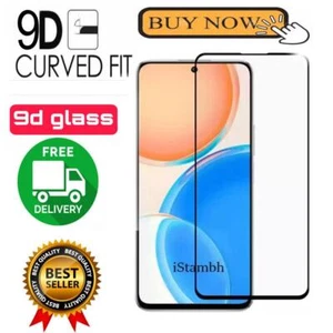9D Tempered Glass For Huawei Nova 4 P50 Honor 9c Motorola edge 30 Google Pixel6 - Picture 1 of 4