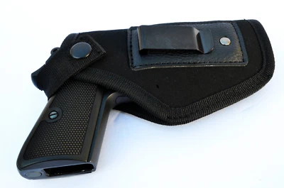  IWB Concealed Carry Holster Inside the Waistband  Glock Walther Ruger Sig BLACK - Image 1 of 4
