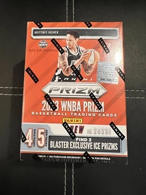 2023 Panini Prizm WNBA Basketball Factory Sealed 5 Pack Blaster Box 3 Ice Prizms - Image 1 of 4