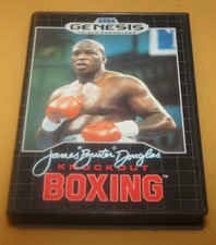 Sega Genesis James Buster Douglas Knockout Boxing Authentic Tested