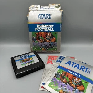 Real Sports Football for Atari 5200 With box and manual Untested DU7324 - Picture 1 of 7