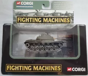 CORGI Fighting Machines Vietnam War M48 Marine Corps Tank CS90393- 1:72 - Picture 1 of 3