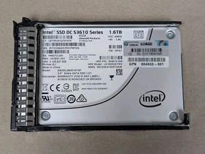 HPE/INTEL LK1600GEYMV 2.5" 1.6TB 6Gbps SATA Solid State SSD Drive PN: 804612-004 - Picture 1 of 7