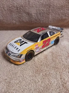 NASCAR Ward Burton #22 Caterpillar Pontiac 1999 1:24 Diecast. Rare chrome model. - Picture 1 of 5