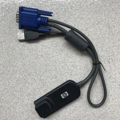 HP Enterprise USB Interface Adapter Tastatur/Video/Maus (KVM) - Kabel 396633-001 - Bild 1 von 4