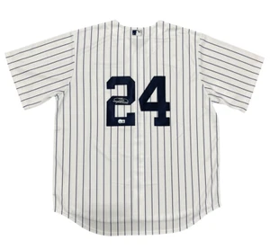 Jasson Dominguez Signed New York Yankees Nike Jersey Beckett Witness BAS COA - Picture 1 of 3