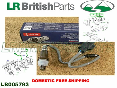 SENSOR OXÍGENO ESCAPE INFERIOR LAND ROVER LR2 3.2L LR005793 DENSO Foto 1 de 4