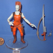 Star Wars 2001 AURRA SING Bounty Hunter POTJ 3.75 inch Figure COMPLETE