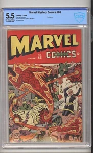 Marvel Mystery Comics 68 CBCS 5.5 Bondage Cover by Alex Schomburg 1946 - Picture 1 of 3