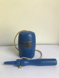Vintage Blue Bob-A-Loop Jr. Wooden Toy Romco - Picture 1 of 4