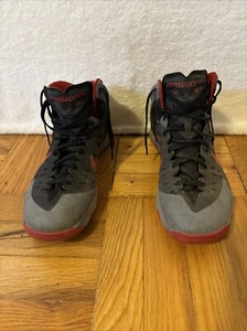 Mens Nike Zoom Hyperquickness 2014 Size 12 599519-005 Red/Black/Gray - Picture 1 of 18