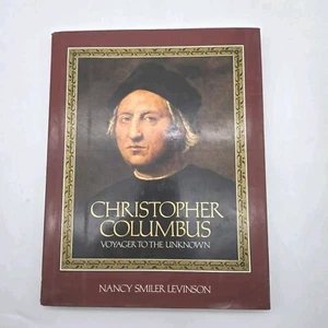 Christopher Columbus: Voyager to the Unknown 1990 Nancy Levinson HB DJ - Bild 1 von 15