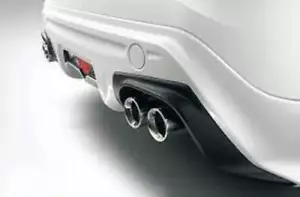 TRD Genuine OEM 86 GT86 SCION FR-S ZN6 Muffler Garnish Bumper - Picture 1 of 4