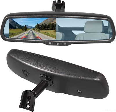 Replacement 4.3" LCD Car Rear View Mirror Monitor with No1 Bracket HD For Toyota - Image 1 of 4