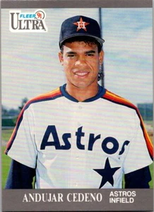 1991 Fleer Ultra #135 Andujar Cedeno - Picture 1 of 1