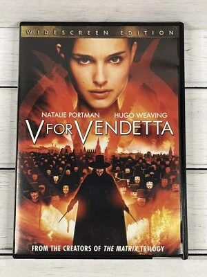 V for Vendetta Widescreen Edition 2006 Natalie Portman Former Rental Tested - Image 1 of 4