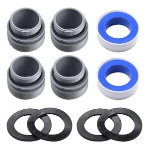 4560 40mm Hose To 1-1/2 Inch Inlet Outlet Adapter Conversion Kit For Intex Pools - Picture 1 of 54