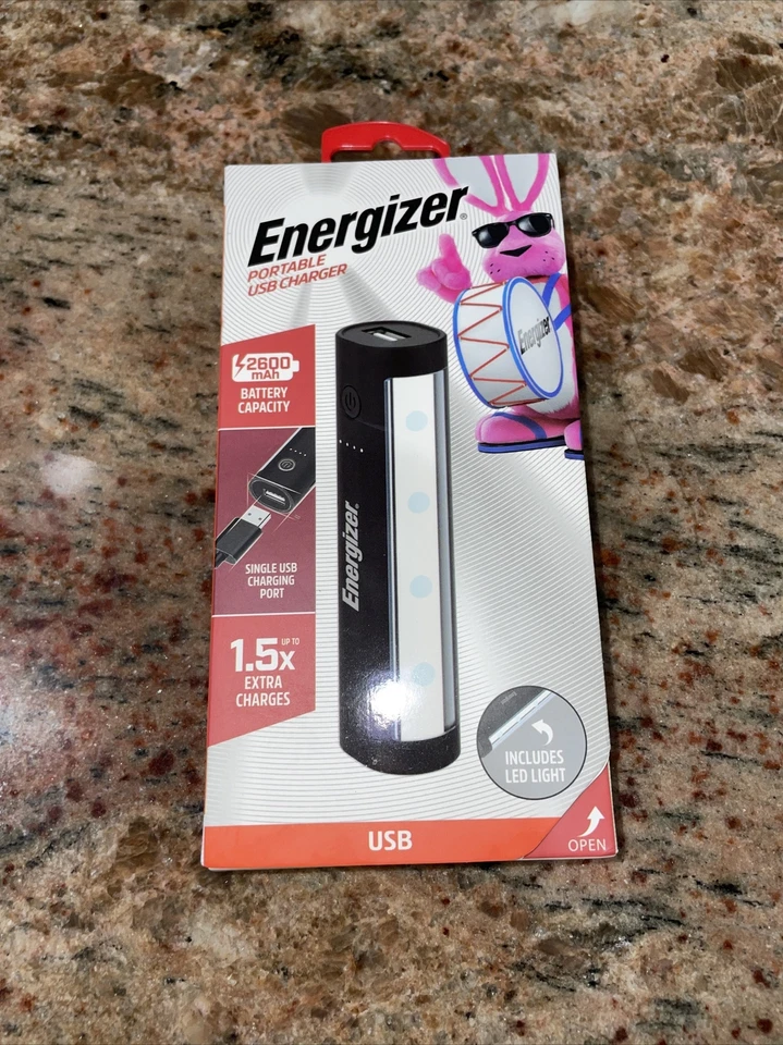 Energizer - Mini Cargador Portátil para Smartphone con Linterna NUEVO Foto 1 de 2