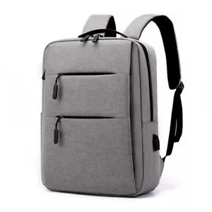 Mochilas para hombre impermeables de negocios informales para computadora portátil bolsa de gran capacidad - Imagen 1 de 14