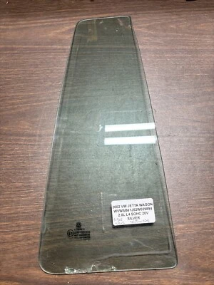 2000-2005 Volkswagen Jetta Wagon Right Rear Stationary Glass B100 - Image 1 of 2