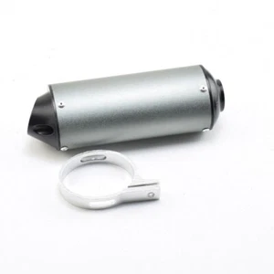 32mm Exhaust Muffler&Clamp for 90cc 110cc 125cc 140cc 150cc 160cc Dirt Pit Bike - Picture 1 of 8