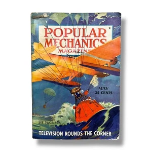 Popular Mechanics Magazine May 1940 Television Rounds The Corner WW2 Vintage - Foto 1 di 9