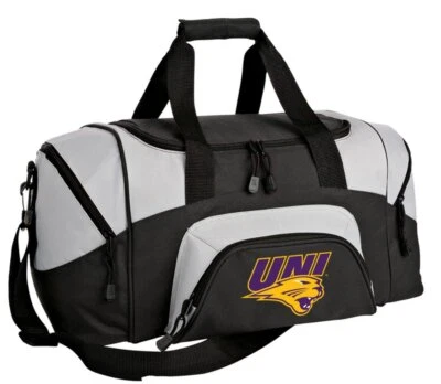 Northern Iowa Small Duffel Bag UNI Panthers Carryon Suitcase or Gym Bag - Image 1 of 4