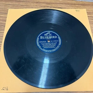 Little Bo-Peep Has Lost His Jeep by Spike Jones Bluebird Label LP 78 Record - Picture 1 of 10