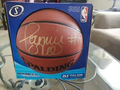 Jermaine O'Neal signed/autographed Indiana Pacers basketball - full signature! - Image 1 of 2