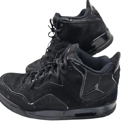 Tênis de basquete masculino Jordan Courtside 23 triplo preto AR1000-001 tamanho EUA 10,5 - Imagem 1 de 4