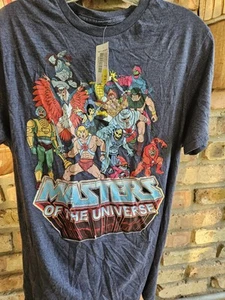 Masters of the Universe He-Man Squad T Shirt Skeletor She-Ra Size M  NWT'S - Picture 1 of 3