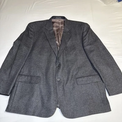 Haspel Wool Bamboo Silk Blend Sport Coat Men 48R Gray 2-Button Jacket Blazer EUC - Image 1 of 4