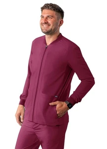 Adar Addition Scrubs For Men - Zippered Bomber Scrub Jacket - Picture 1 of 98