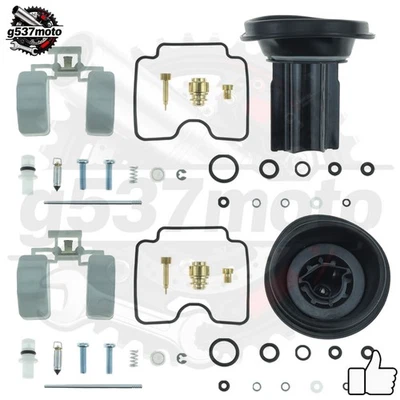 2x Carburetor Repair kit For 1999-07 YAMAHA XVS1100 XVS 1100 Diaphragm Float -US - Image 1 of 4