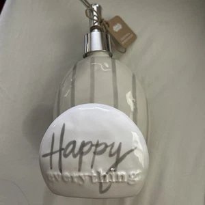 Mud Pie Happy Everything Sponge Soap Pump 5" x 4.25" 44400058 NwT - Picture 1 of 6