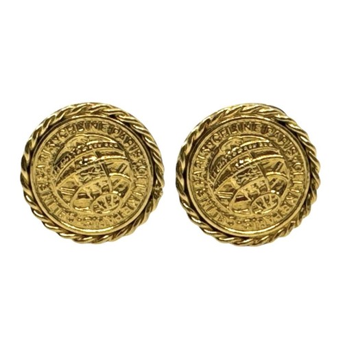 Orecchini Celine Donna Gioielli Vintage Made In Italy Oro 25B13 B2 Edizione Limitata