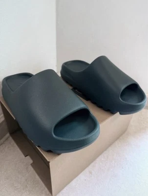 Auth Adidas Yeezy yzy slide grigio grey ardesia us11 - Imagen 1 de 4