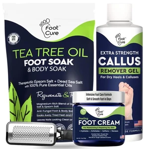 Peeling & Hornhautentferner Pediküre Set - Pflegeset inkl. Feile für tote Haut... - Bild 1 von 9