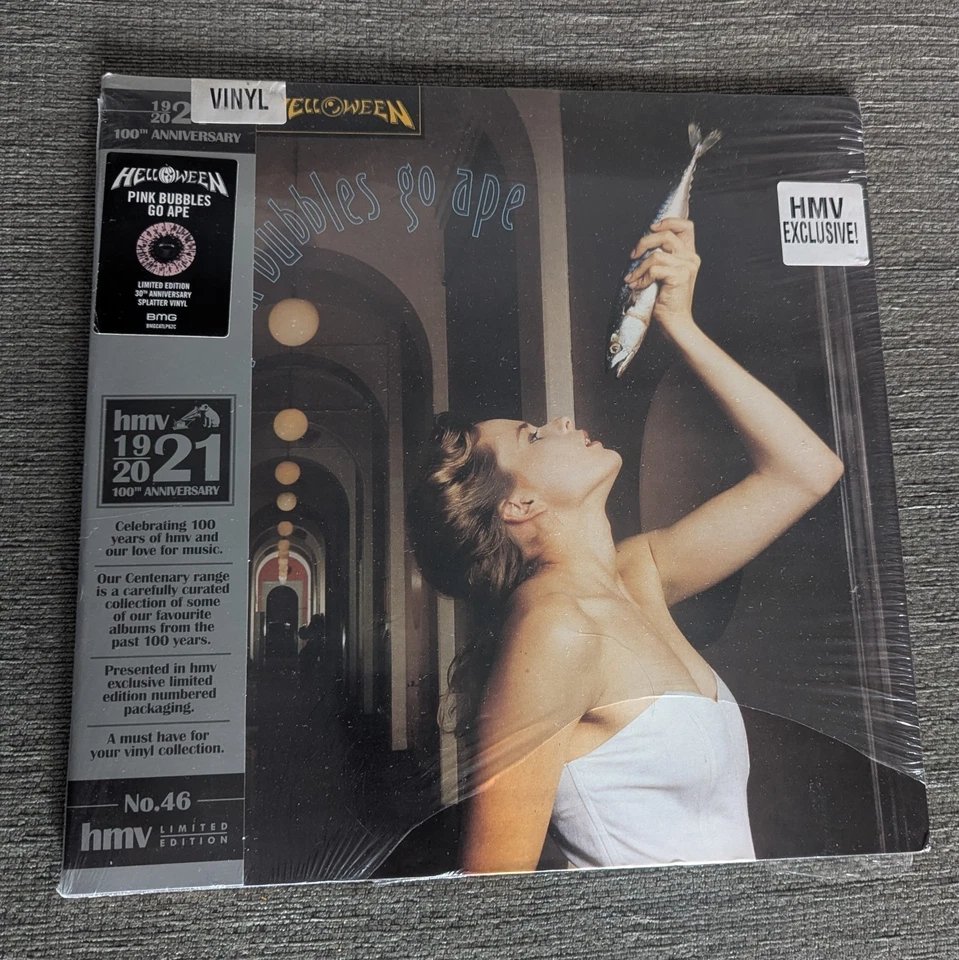 Helloween Bubbles Go Ape Limited Edition Splatter Vinyl LP  - Image 1 of 4